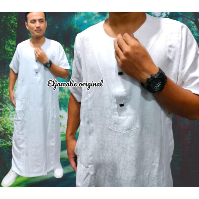 BEST SELLER JUBAH GAMIS PRIA MOTIF JAGUAR GAMIS JUBAH MUSLIM PRIA
