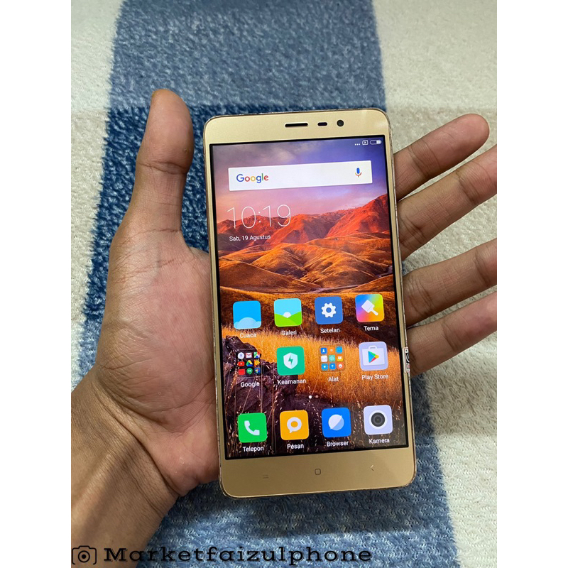 XIAOMI NOTE 3 3/32 4G LTE HANDPHONE ANDROID SECOND MURAH