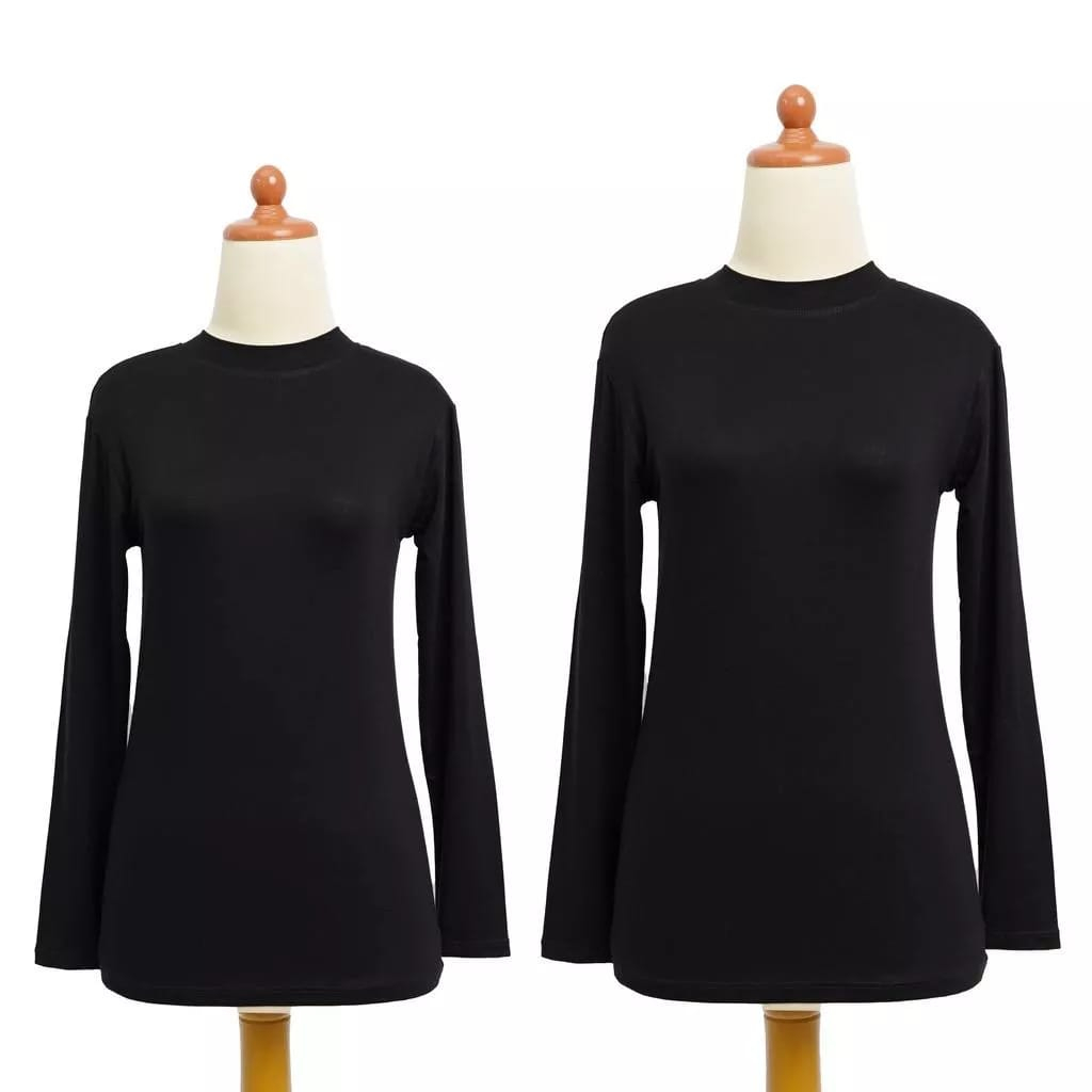 MANSET DALAMAN WANITA MANSET LENGAN PANJANG KAOS PREMIUM STRETCH ADEM ANTI GERAH