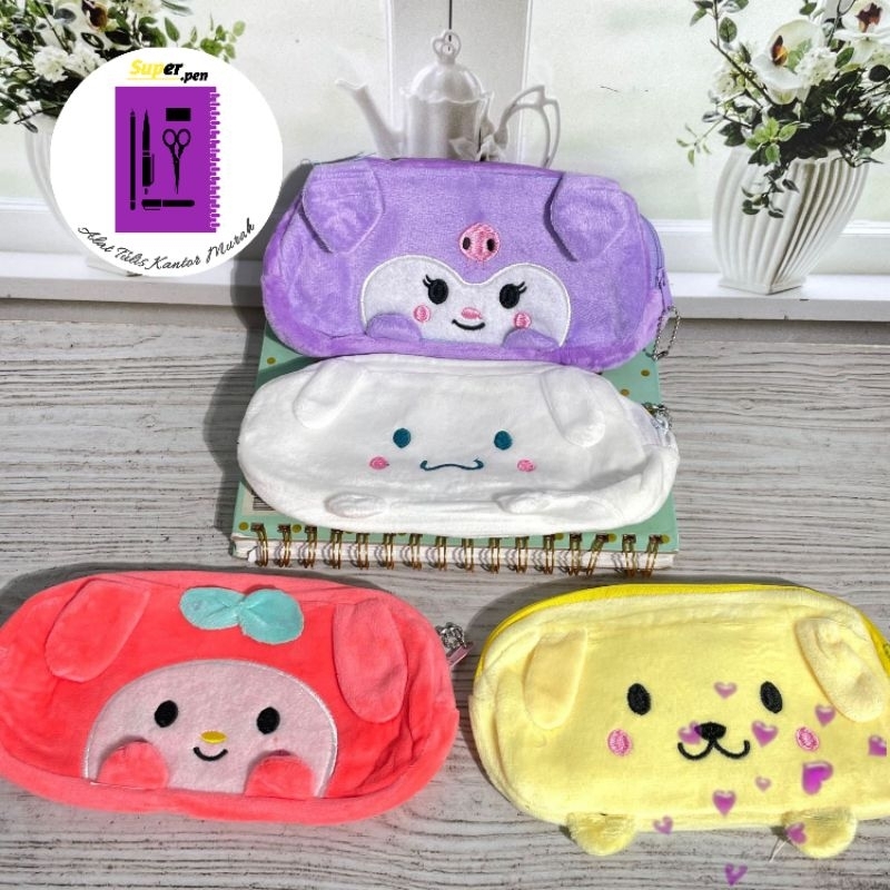 

TEMPAT PENSIL AESTHETIC SANRIO KUPING KAKI NONJOL BAHAN KAIN V2 ALAT-ALAT SEKOLAH