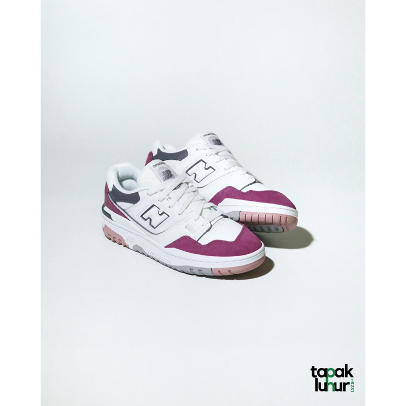 NEW BALANCE GS 550 WHITE PURPLE GSB550CK ORIGINAL