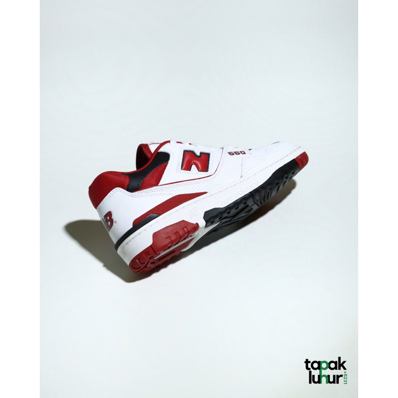 NEW BALANCE MENS 550 WHITE TEAM RED BB550SE1 ORIGINAL
