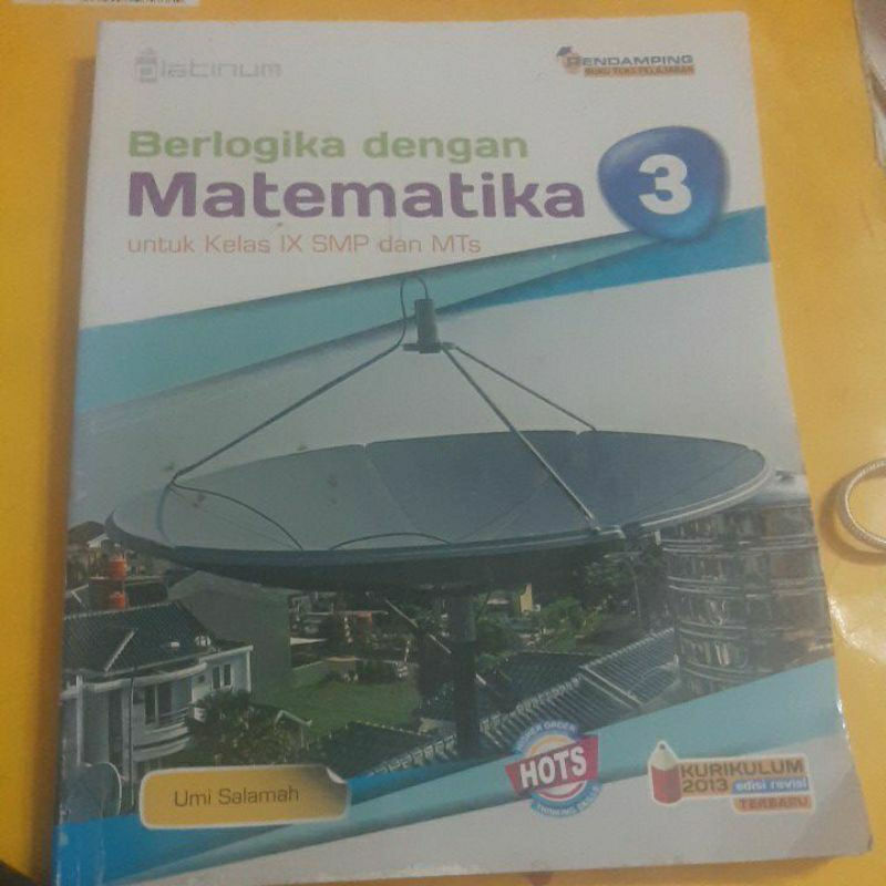 BUKU BERLOGIKA DENGAN MATEMATIKA KELAS IX 9 3 SMP PLATINUM