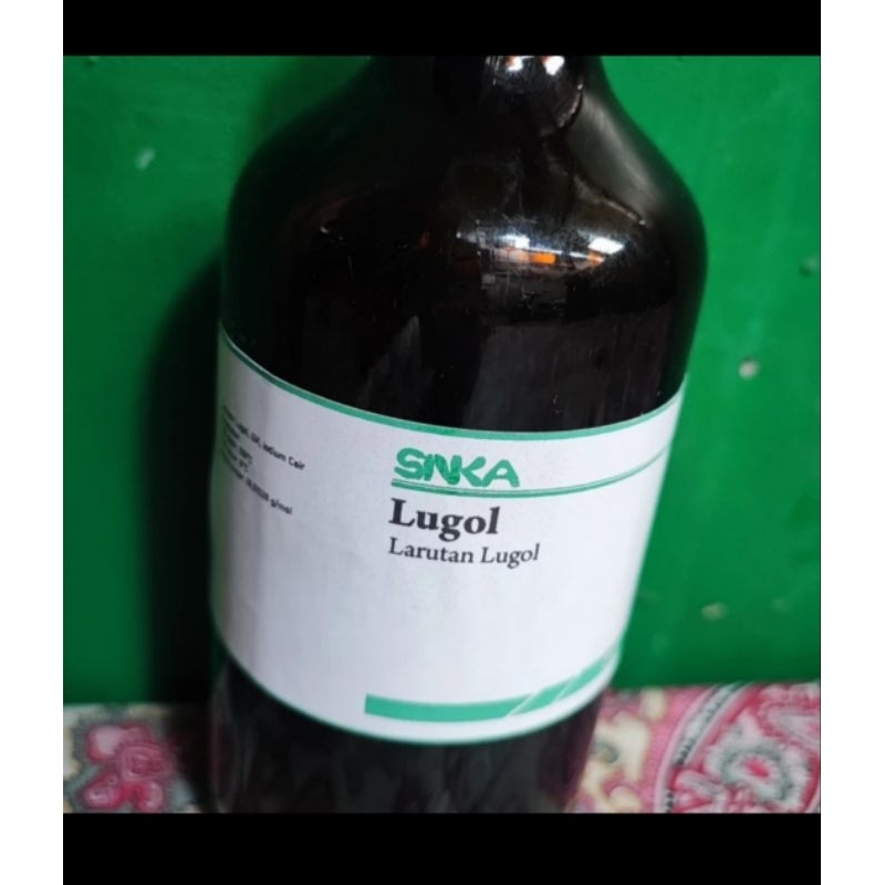 LUGOL 500ML CAIRAN IODINE LARUTAN LUGOL PELENGKAP LAB SEKOLAH