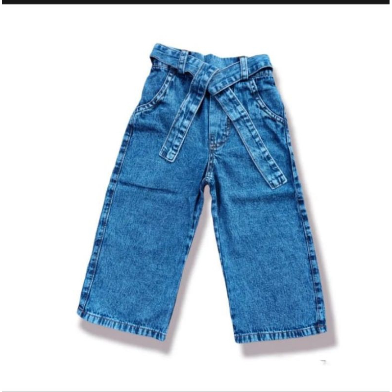 CELANA PANJANG JEANS ANAK KULOT USIA 2-12TAHUN