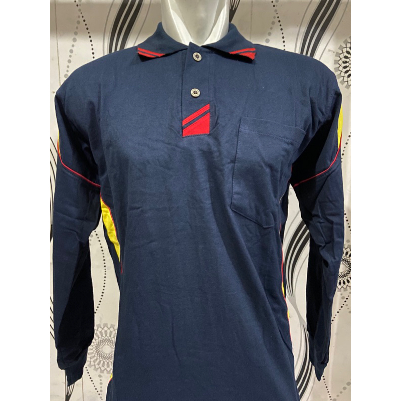 Kaos atasan pria dewasa berkerah,Polo Shirt Baju kerah pria olahraga golf,badminton / Lengan Panjang