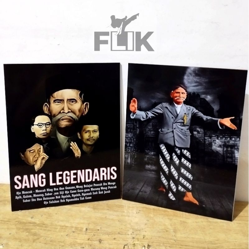 Pigura Hiasan Dinding Mbah Suro Pendiri PSHT