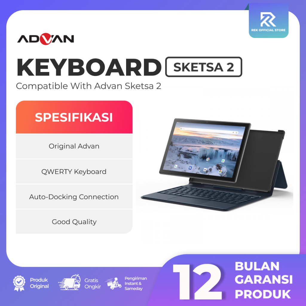Keyboard Flip ADVAN Sketsa 2 / ADVAN Sketsa2 Original