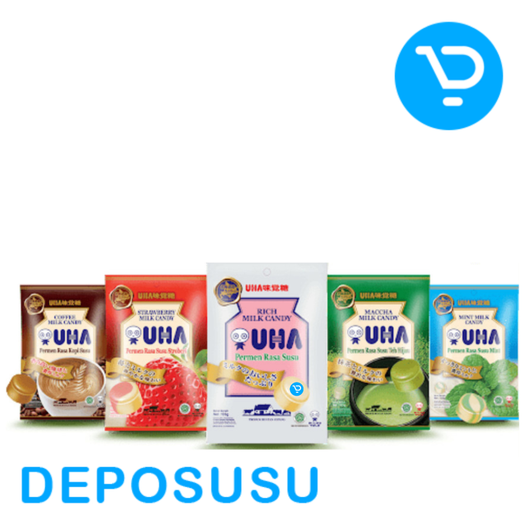 

UHA Permen Susu Rich Milk Strawberry Matcha Mint Coffee Candy