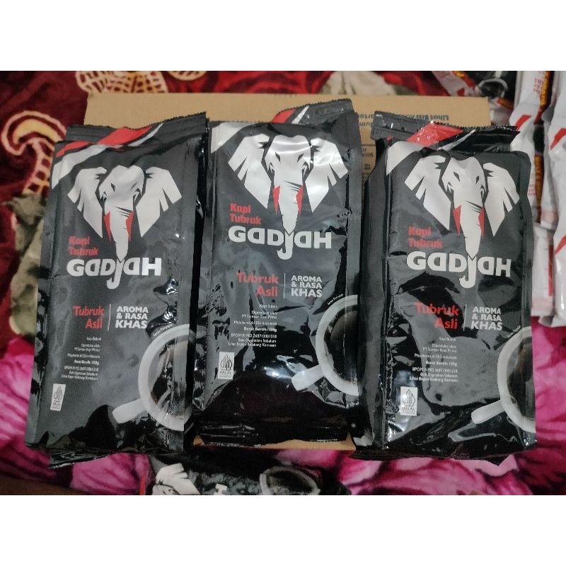 

Kopi Tubruk Gadjah Asli 150gr