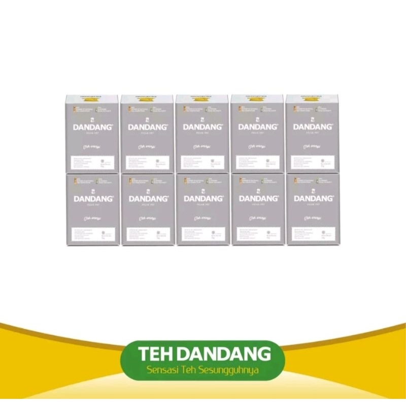 

TEH DANDANG PUTIH 35 GR - TEH TUBRUK - 1 SLOP ISI 10 PCS