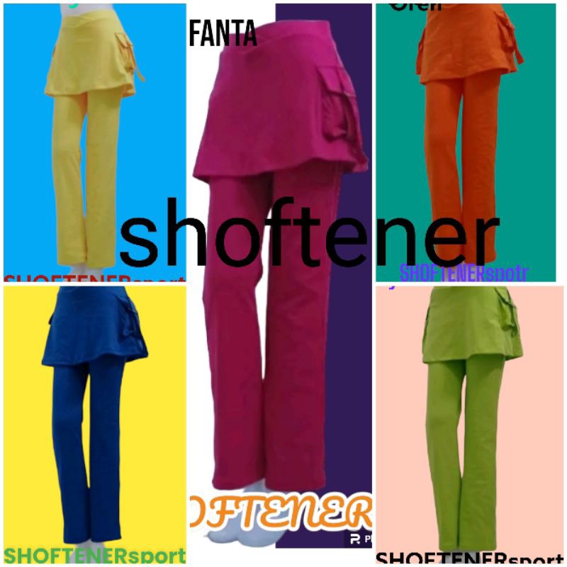 Celana senam cewe/celana senam Cbrok kantong senam erobick senam jumba celana senam bagus