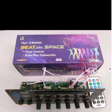 kit tone control stereo karoke mic echo subwoofer mp3 bluetooth usb radio