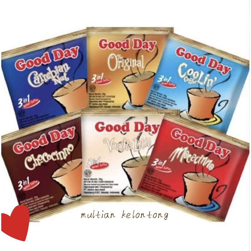 

Good Day Kopi all varian