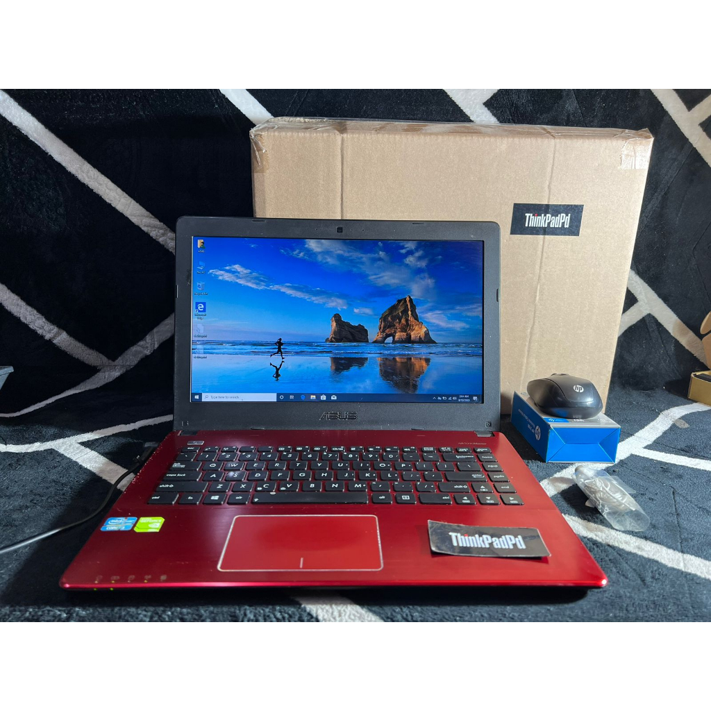 Laptop Asus X450C Core i3 3217U Ram 4gb Slim Mulus