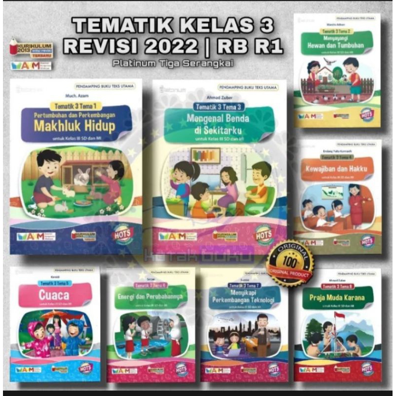 

Tematik SD Kelas 3 Tema 1,2,3,4,5,6,7,8 RB R1