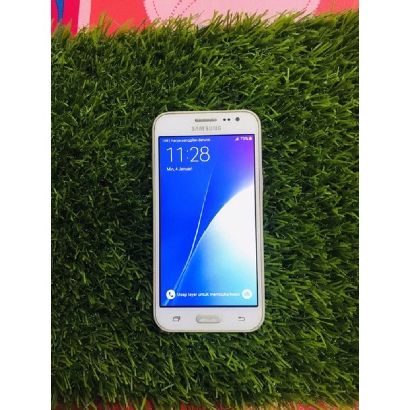 SAMSUNG J2 4G LTE LAYAR SUPER AMOLED HANDPHONE ANDROID SECOND MURAH