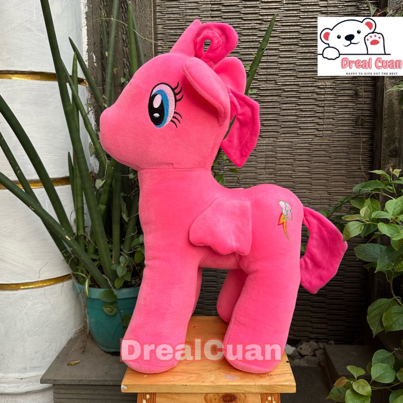 Boneka Kuda Poni Little Pony Unicorn Jumbo Besar Murah Sni