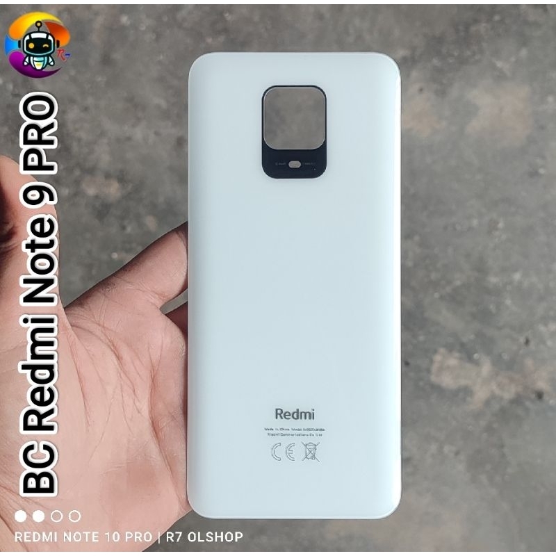Backdoor Xiaomi Redmi Note 9 Pro Backcover Redmi Note 9 Pro