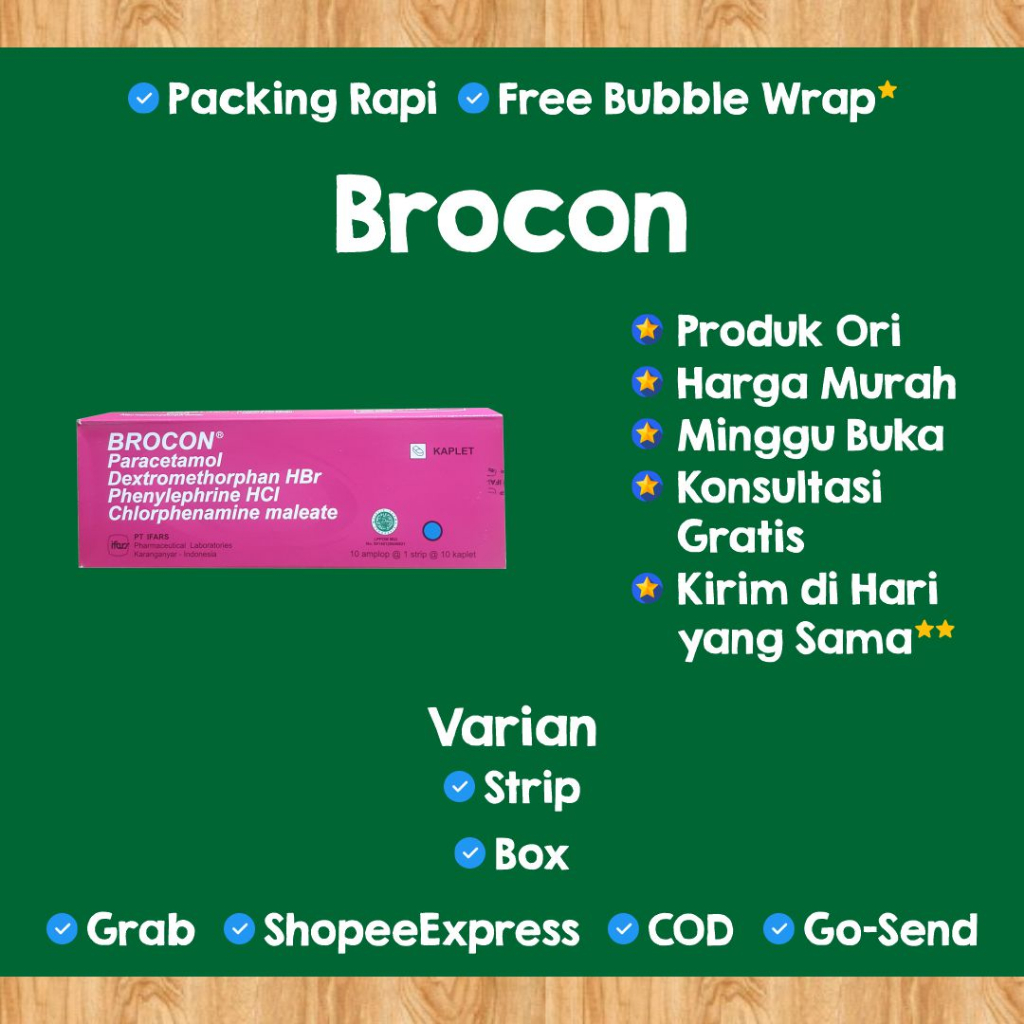 [BROCON] Brocon Tablet | Brocon Strip | Brocon Box