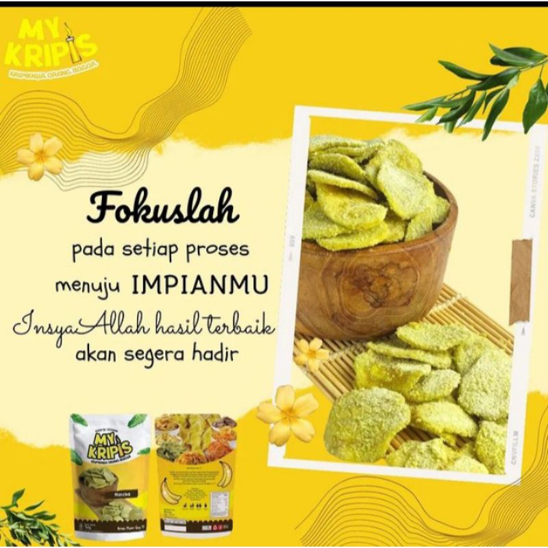 

Kripik pisang _bogor Mulailah pagi ini dengan semangat& lihatlah cerah setia.
