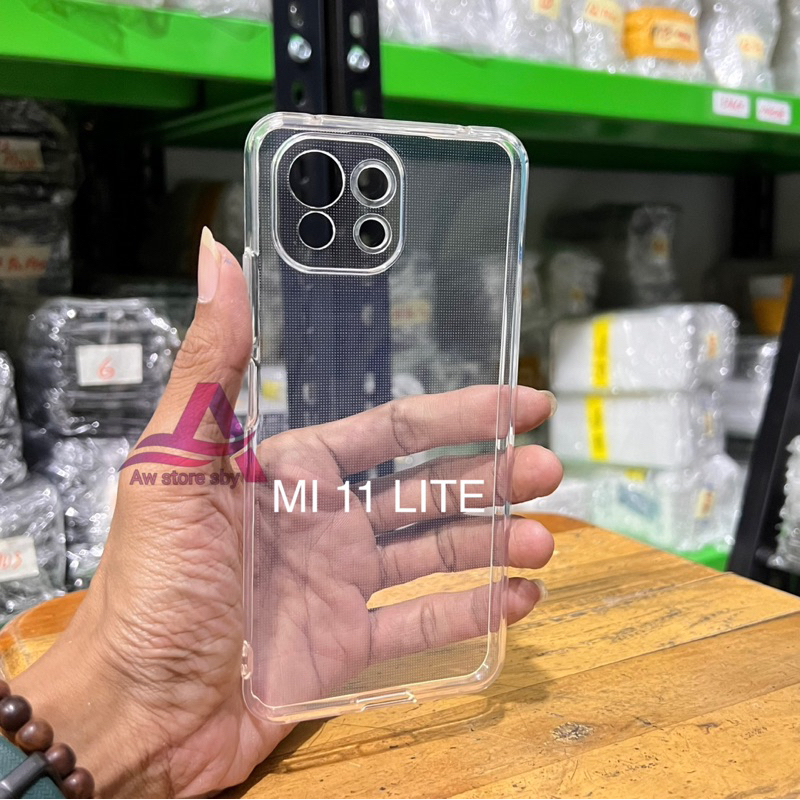Crystal Case Xiaomi Mi 11 Lite/ Mi 12 Lite HD Clear Tebal Transparant Softcase Mi11 Lite
