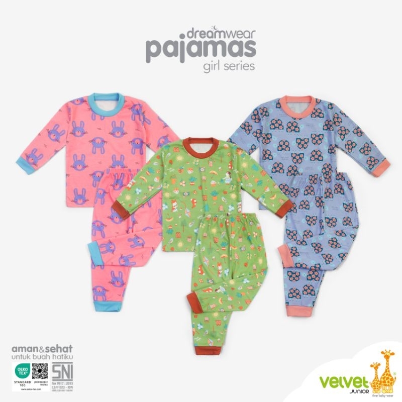 Piyama DW Girl Size 2-5 SWEET LULLABY