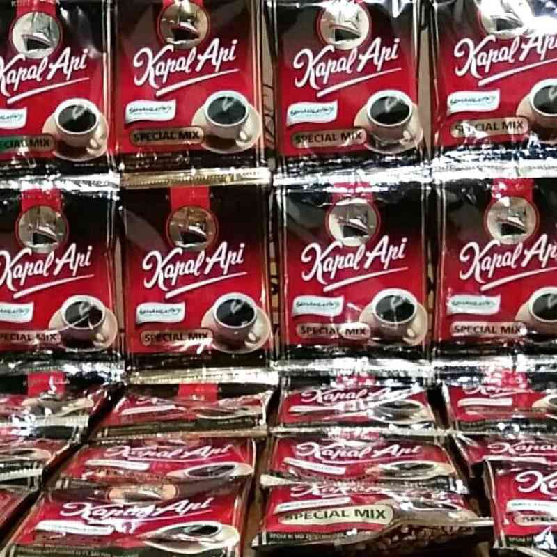 

Kopi kapal api mix renceng isi 10 sachet 24 gram