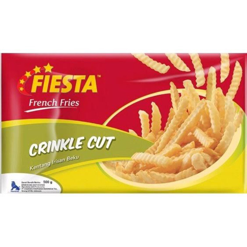 

fiesta kentang crinkle 500 gr