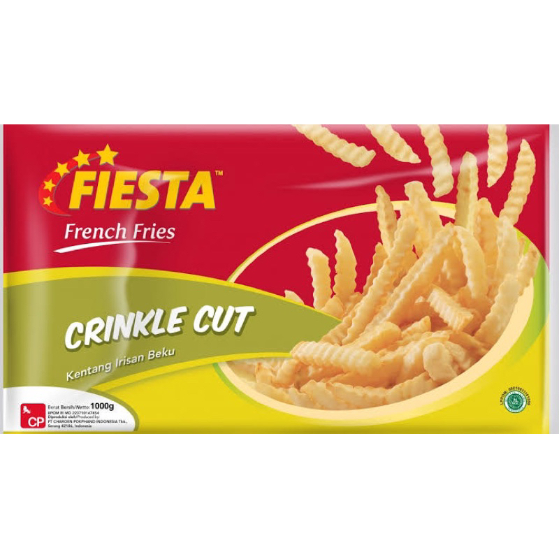 

fiesta kentang crinkle 1kg