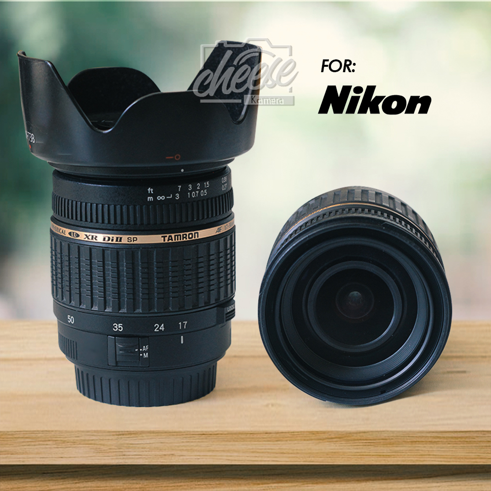 LENSA TAMRON 17-50MM F2.8 KONSTAN FOR NIKON MULUS