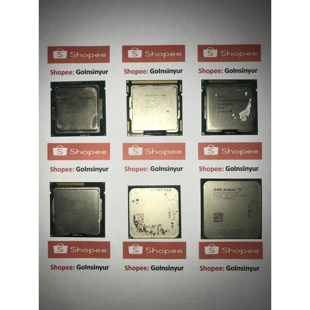 Processor i3 2120 / i3 550 / Pentium G2030 / Pentium G3260 / Athlon 5300 fslb / Athlon II