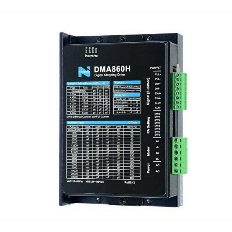Motor driver NOVO tech DM860H driver peak 8.4A DMA860H