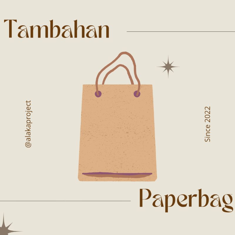 

Tambahan paperbag