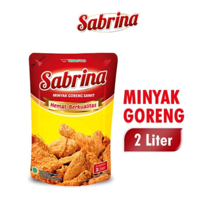 

Minyak Goreng Sabrina 2 Liter