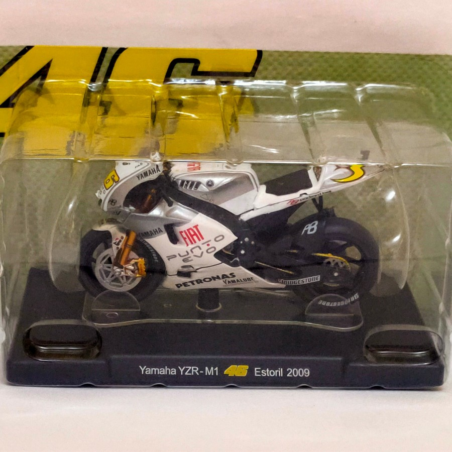 Diecast MotoGP 46 Valentino Rossi Estoril 2009 Bahan Besi harga murah