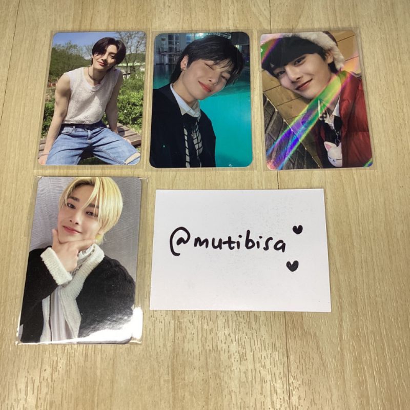 I.N Jeongin Ayen Stray Kids Photocard Official poca pc kertas ganteng kpop skz pob pre order benefit