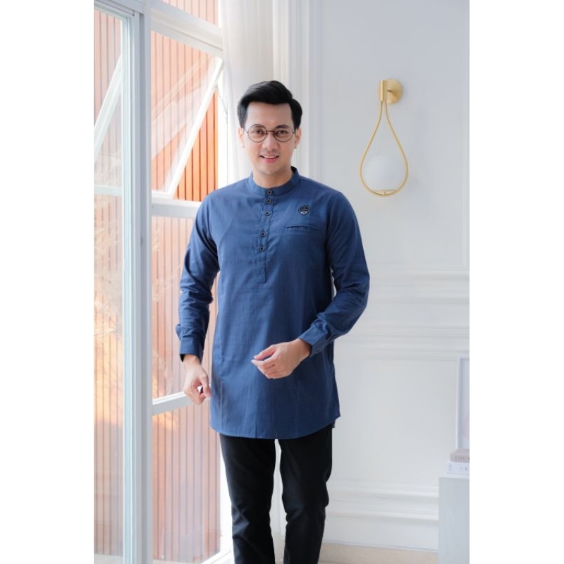 Baju Koko Kurta Dewasa Lengan Panjang by Ilnaaf