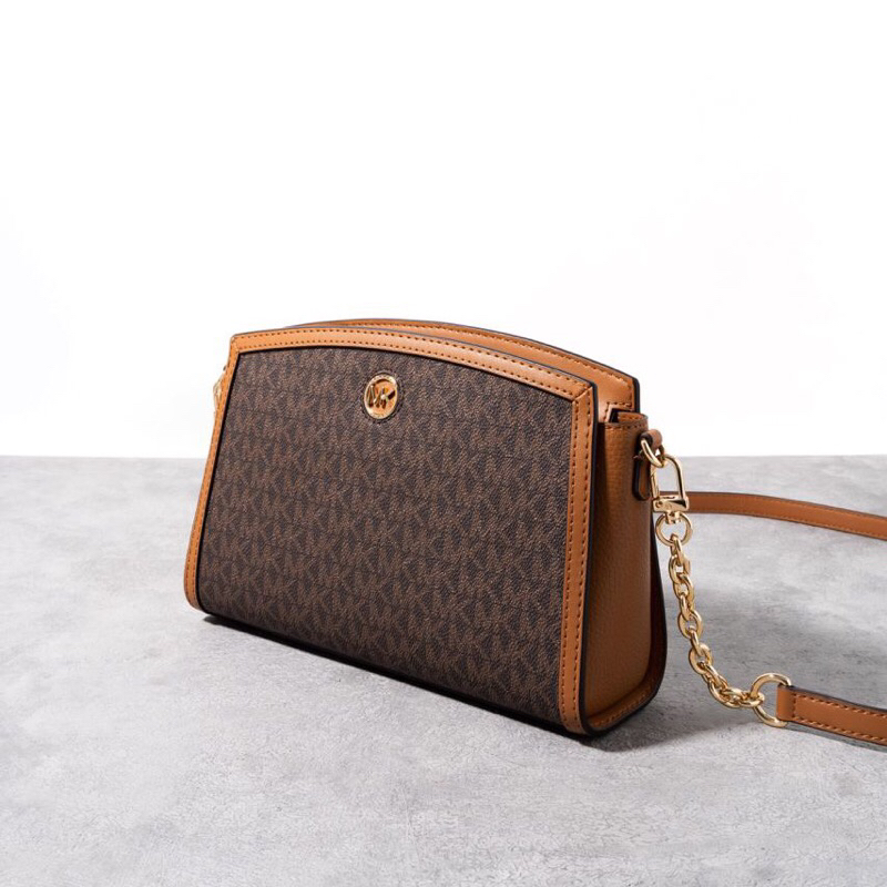 MK Chantal monogram crossbody bag 25x17x8 CM