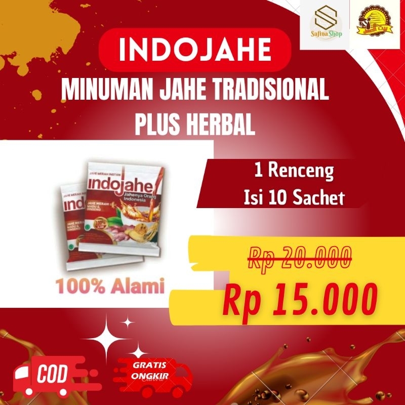 

Indojahe - Minuman Jahe Tradisional plus Herbal