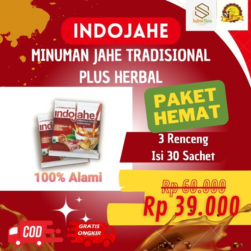 

IndoJahe - Minuman Jahe Tradisional Plus Herbal