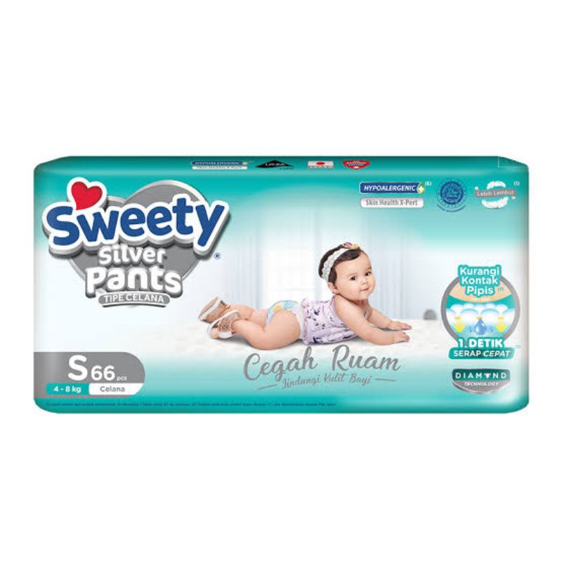 Pampers sweety silver pants S66