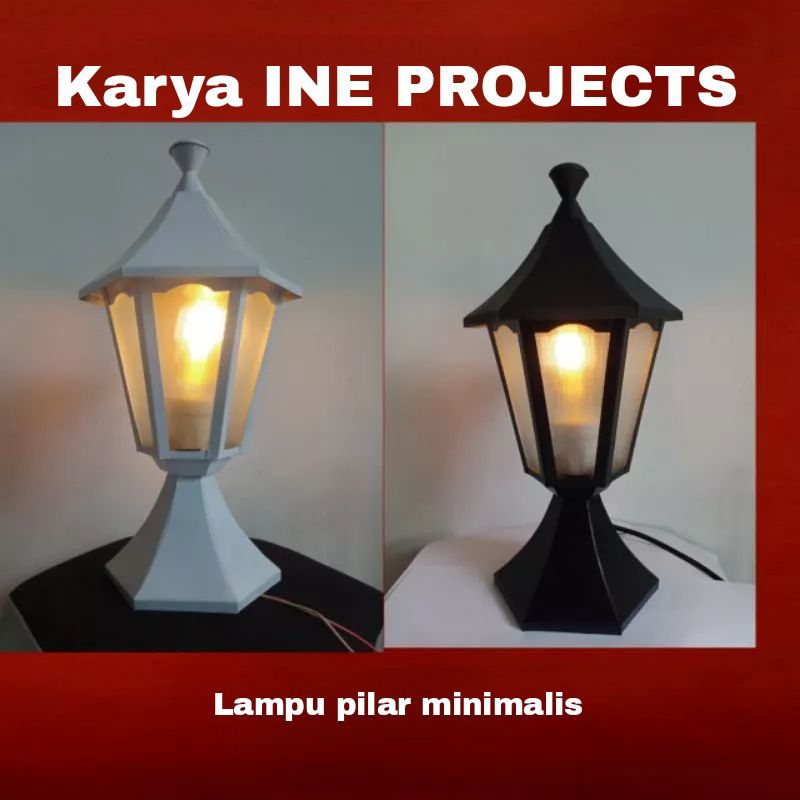 Lampu pilar minimalis /LAMPU PILAR LAMPU TIANG PAGAR MINIMALIS