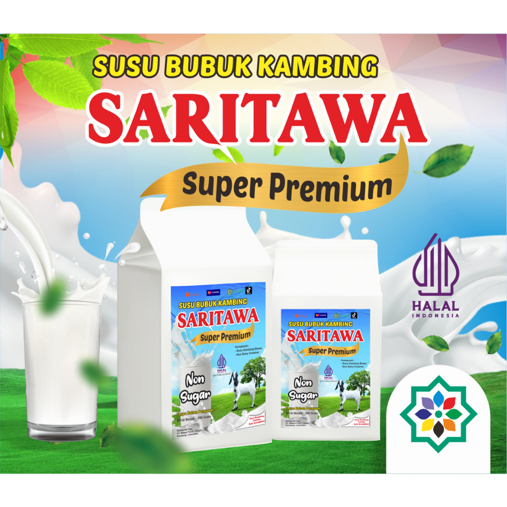 

Susu Kambing Saritawa Premium Non Sugar 2 Box