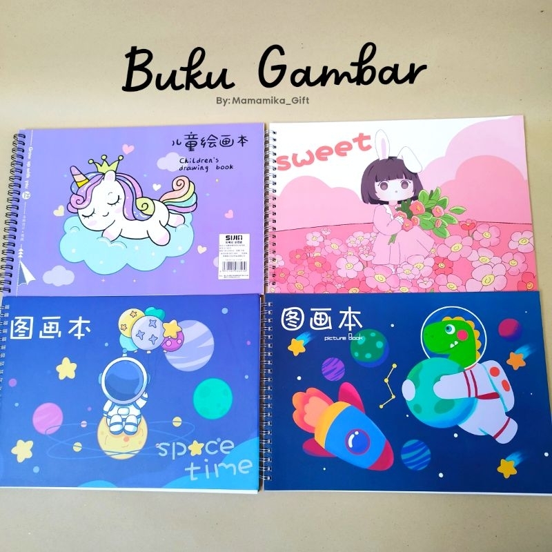 

BUKU GAMBAR ANAK / DRAWING BOOK MOTIF