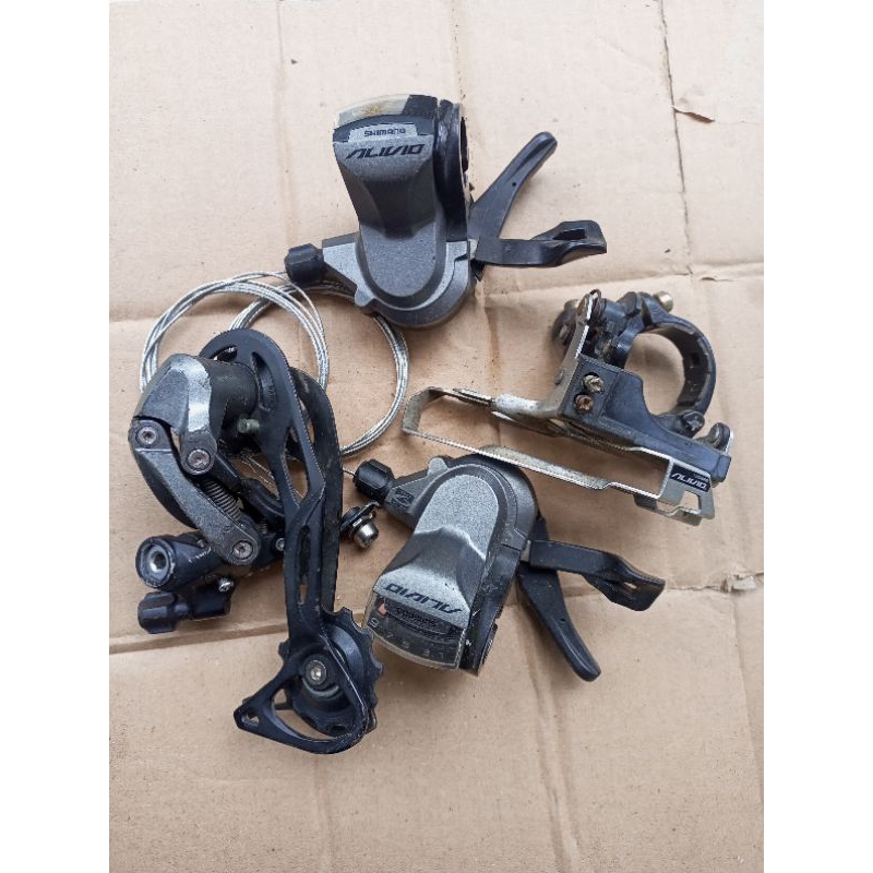 shifter+rd+fd Alivio 9 speed