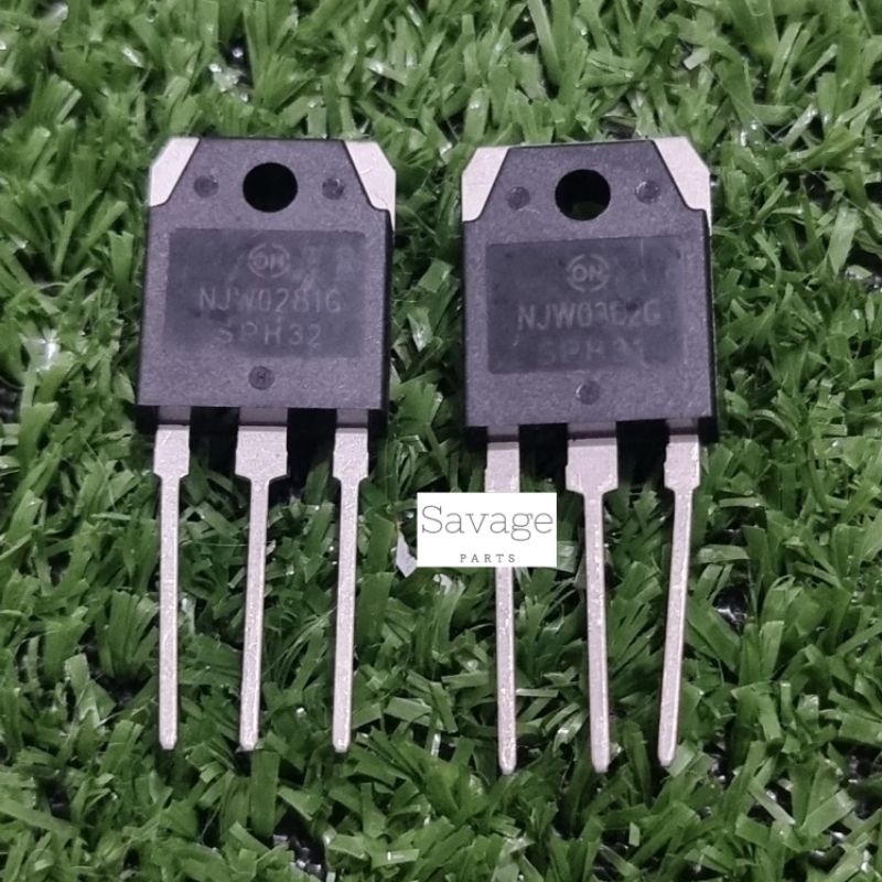 TRANSISTOR TR  NJW0302 NJW0281 NJW 0302 0281 ORIGINAL 1SET