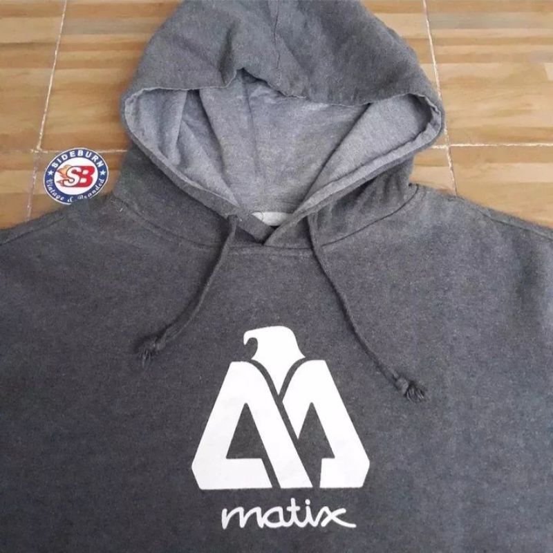 HOODIE MATIX SKATEBOARD DARK GREY ORIGINAL