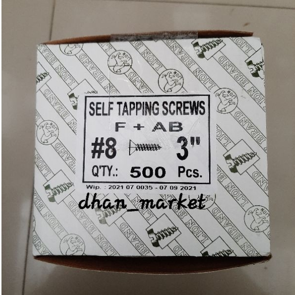Lion Tapping / Sekrup Fab 8x3"