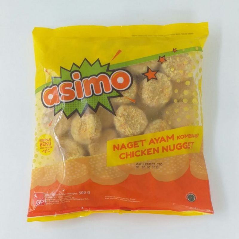 

ASIMO Naget Ayam Kombinasi 250gr
